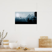 Rostspielgeräte und Mining-Gaming Poster (Küche)