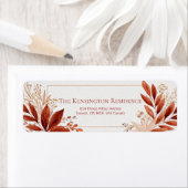 Rostspitz-Blatt Vergoldet Botanisch (Insitu)