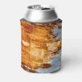 Roststahlblech, texturierter Hintergrund. Dosenkühler (Kanne Rückseite)