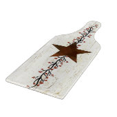 Roststar und Beeren Schneidebrett (Ecke)