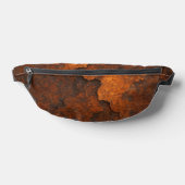 Rosttextur Grunge Hintergrund Metalldesign Bauchtasche (Ablage )