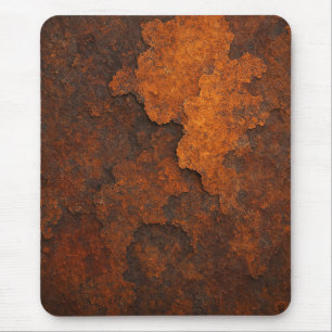 Rosttextur Grunge Hintergrund Metalldesign Mousepad
