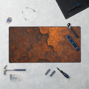 Rosttextur Grunge Hintergrund Metalldesign Schreibtischunterlage