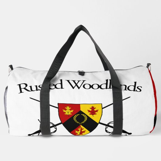 Rostwälder mit Duffle Groß Bag (Rückseite)