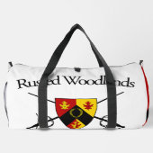 Rostwälder mit Duffle Groß Duffle Bag (Rückseite)