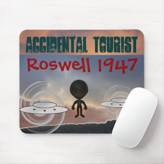 Roswell 1947 Mousepad (Mit Mouse)