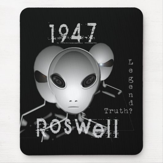 Roswell 1947 mousepad (Vorne)