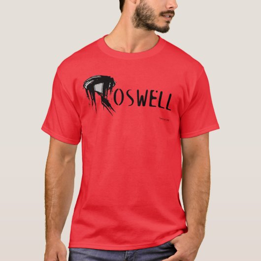 Roswell Abstrakt T-Shirt (Vorderseite)