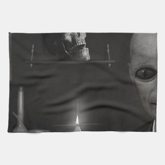 Roswell Alien Handtuch (Horizontal)