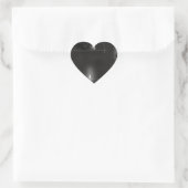 Roswell Alien Herz-Aufkleber (Tasche)