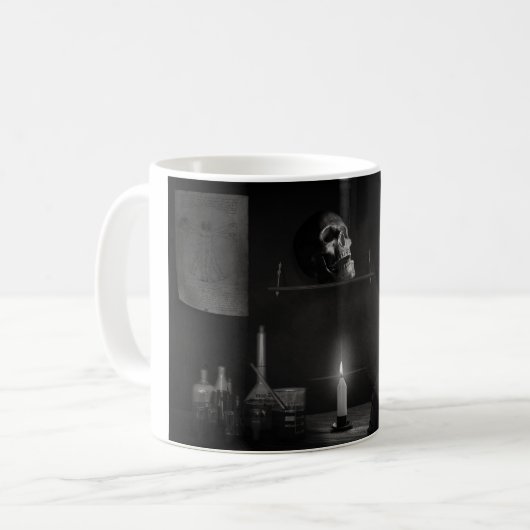 Roswell Alien Kaffeetasse (Vorderseite Links)