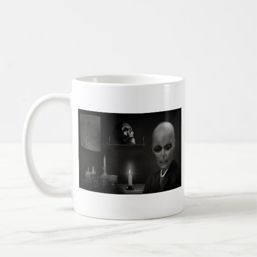 Roswell Alien Kaffeetasse (Links)