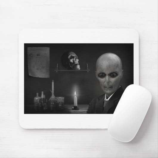 Roswell Alien Mousepad (Mit Mouse)