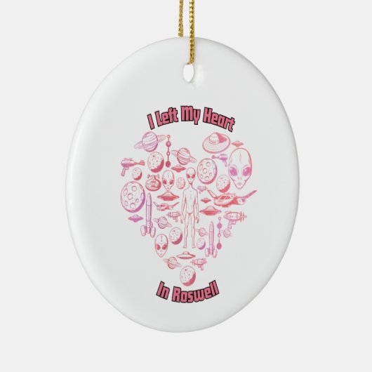 Roswell Alien Ornament (Rechts)