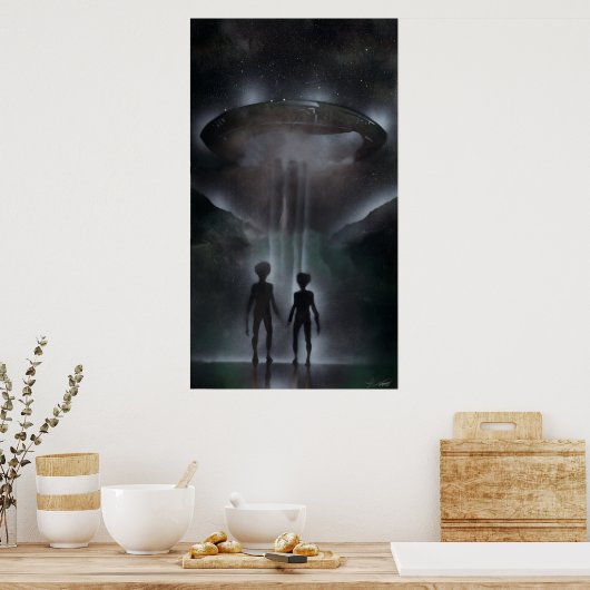 Roswell Alien Poster (Küche)