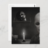 Roswell Alien Postkarte (Vorne/Hinten)