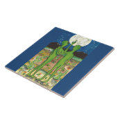 Roswell Alien Romatic Crash UFO Funny Whimsical Fliese (Seite)