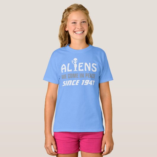 Roswell alien T-Shirt (Vorne ganz)