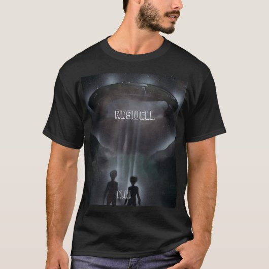 Roswell alien-T - Shirt (Vorderseite)