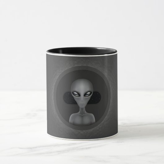 Roswell alien (Tasse) Tasse (Zentrum)