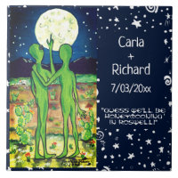 Roswell Alien Wedding Anniversary O Funny Custom