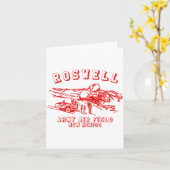 Roswell Army Air Field New Mexico Karte (Gelbe Blume)