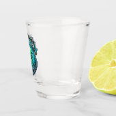 Roswell Außerirdischer USA Schnapsglas (Rechts)