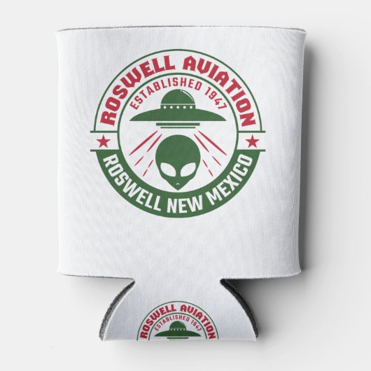 Roswell Aviation wurde 1947 gegründet Dosenkühler (Vorderseite)