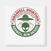 Roswell Aviation wurde 1947 gegründet Magnet (Vorne)
