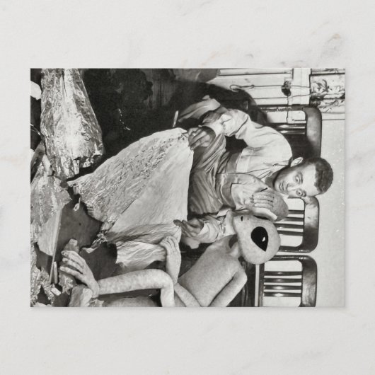 Roswell Crash Postkarte (Vorderseite)