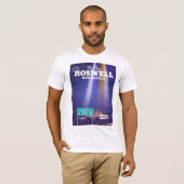 Roswell Extraterrestriale Highway-Poster T-Shirt (Vorne ganz)