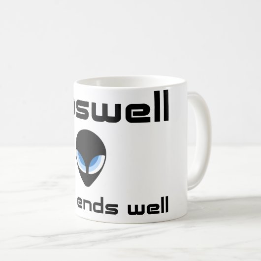 Roswell Kaffeetasse (VorderseiteRechts)