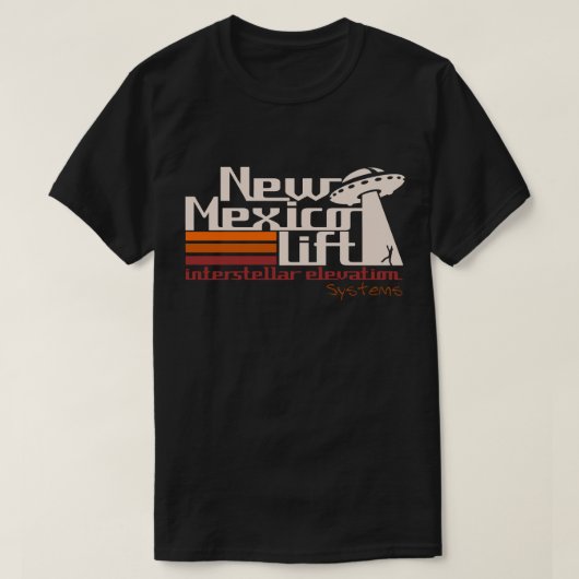 Roswell lustiges neues mexico T-Shirt (Design vorne)