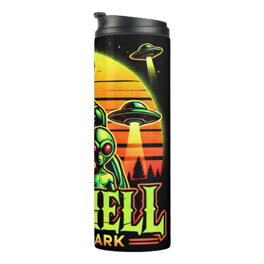 Roswell Nation Park: Alien Begegnung Thermosbecher (Nach rechts gedreht)