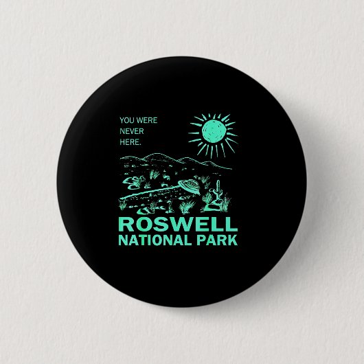 Roswell National Park New Mexico Button (Vorderseite)