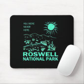Roswell National Park New Mexico Mousepad (Mit Mouse)