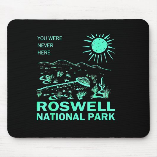 Roswell National Park New Mexico Mousepad (Vorne)