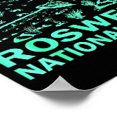 Roswell National Park New Mexico  Poster (Ecke)