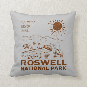 Roswell National Park UFO fliegende Untertasse Ali Kissen