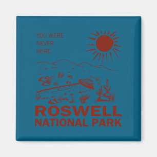 Roswell National Park Ufo Flugkunstwerk Magnet