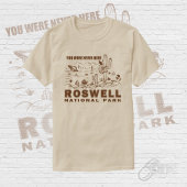 Roswell National Park UFO Flying Saucer Außerirdis T-Shirt