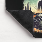 Roswell New Mexico 1947 Alien Abduction Ufo Crash Mousepad (Ecke)