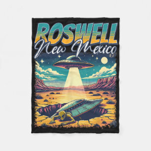 Roswell New Mexico 1947 Außerirdische Entführung U Fleecedecke