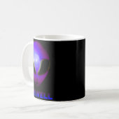 Roswell New Mexico Alien  Kaffeetasse (Vorderseite Links)
