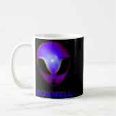 Roswell New Mexico Alien  Kaffeetasse (Links)