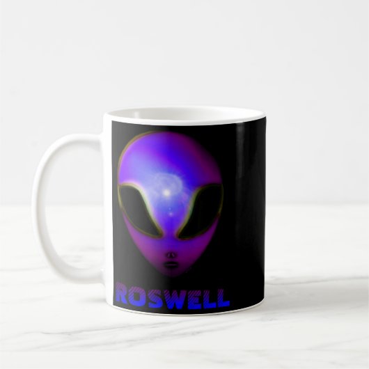 Roswell New Mexico Alien Kaffeetasse (Links)