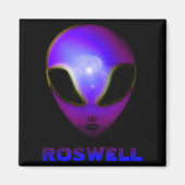 Roswell New Mexico Alien Magnet (Vorne)