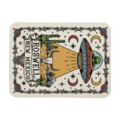 Roswell New Mexico Alien Magnet (Horizontal)