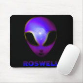 Roswell New Mexico Alien  Mousepad (Mit Mouse)