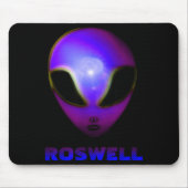 Roswell New Mexico Alien  Mousepad (Vorne)